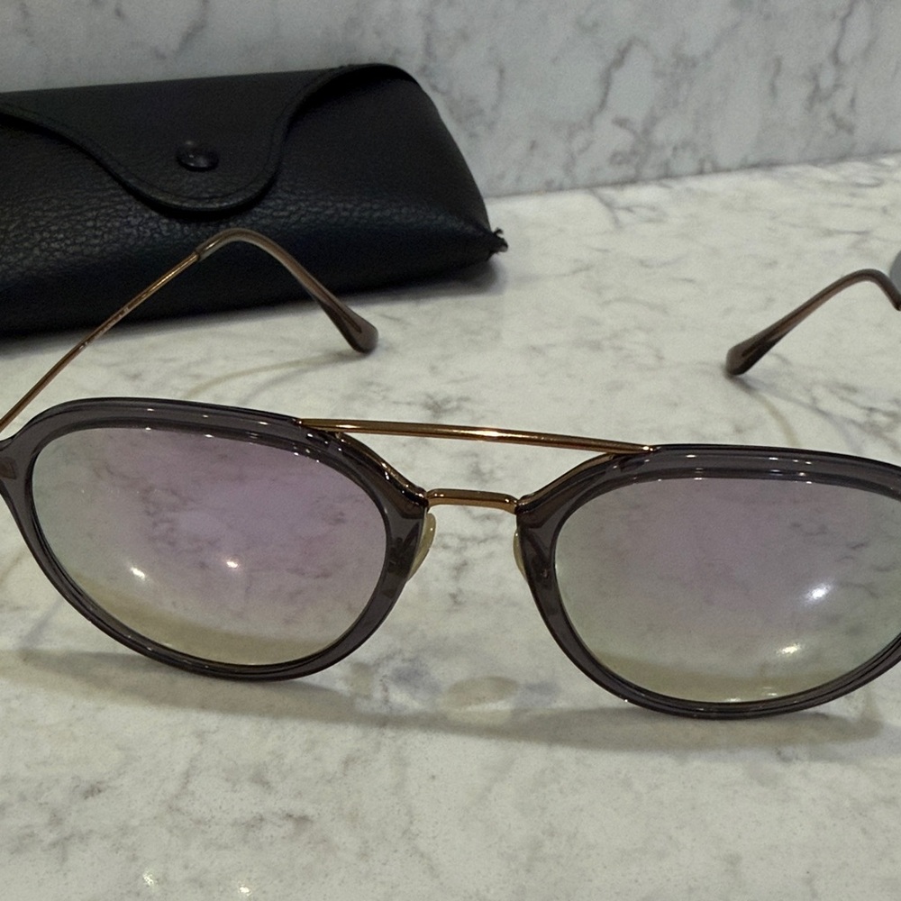 Ray-Ban Metallic Purple Sunglasses - Picture 7 of 7
